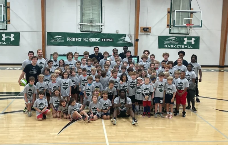 Claude Shields Basketball Camp at William Peace University -  - Poster